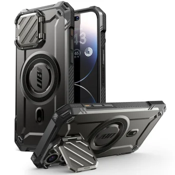 Apple iPhone 15 Pro Max 6.7'' SUPCASE UB XT MagSafe Hard Case Cover, Black | Чехол Кейс Обложка для...