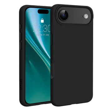 Etteri Silicone Mag vāciņš telefonam iPhone 17 Air, melns