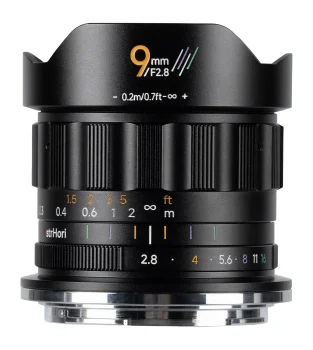 Сверхширокоугольный объектив AstrHori MF 9 мм f/2.8 APS-C для Nikon Z