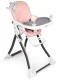 Складной стульчик для кормления Ecotoys HC301-903, розовый