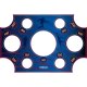 Neo-Sport 1476 mērķa siena futbola vārtiem 300 x 200 cm