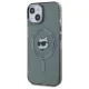 Чехол Karl Lagerfeld для iPhone 15 HC MagSafe IML Metal Choupette Head, черный