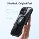 ESR Classic Hybrid Kickstand MagSafe vāciņš iPhone 17 - caurspīdīgi melns | Phone Case Cover Clear Black