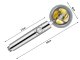 Water Saving Shower Head with Filter, Different Colors, without Hose
