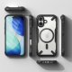 Ringke Fusion X MagSafe vāciņš Apple iPhone 17 Melns