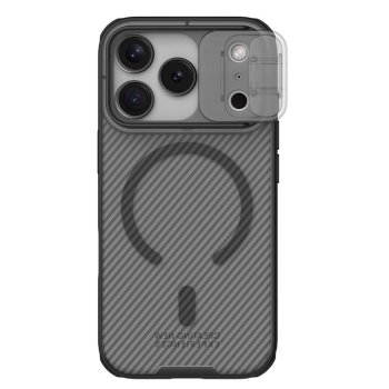 Nillkin iPhone 17 Pro Case Camshield Pro Magnetic, Transparent Black