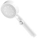 Shower Head with Hose and Wall Mount, White