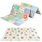 NICEKIDS Double-sided Foldable Foam Play Mat Pad Rug for Children, Alphabet/Owls, 200x150cm