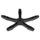 Sofotel 320mm 5-Star Replacement Office Chair Base, Black and Grey