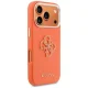 Guess FW Resin Logo vāciņš iPhone 17 Pro Max - Oranžs