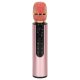 Bezvadu karaoke mikrofons bērniem ar Bluetooth skaļruni 2000mAh SD USB, rozā