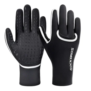 Velo cimdi Rockbros 1631000701, izmērs S/M, melni