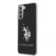Samsung Galaxy S21+ Plus (SM-G996B) US Polo Shiny Big Logo Case Cover (USHCS21MTPUHRBK), Black