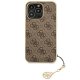Guess 4G Charms Collection vāciņš iPhone 13 Pro / 13, brūns