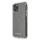 Guess iPhone 11 Pro Max vāciņš Glitter, sudraba