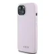 Чехол DKNY для iPhone 15 6.1\" DKHMP15SSMCHLP MagSafe, розовый