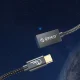 Orico CAF31 USB-C uz USB-A 3.1 Gen 2 10Gbps 30cm OTG adapteris, melns