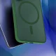 3mk Smoke MagCase vāciņš iPhone 16 Pro Max, Zaļš caurspīdīgs