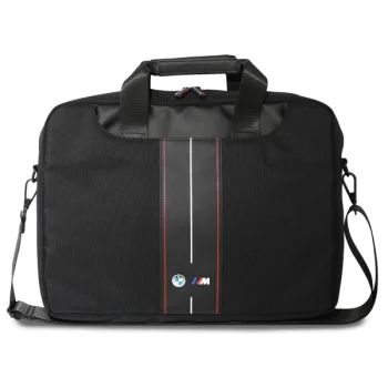 BMW BMCB15COMPVSKR Soma 16" melna neilona ar sarkanu svītru | Bag Black Nylon Red Stripe