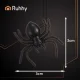 Пластиковые пауки для декора Ruhhy 00026028, 10 шт., черные