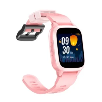 Детские смарт-часы с функцией звонка и GPS Q112A, розовые