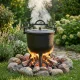 Эмалированный чугунный походный котелок 5 л MultiGarden