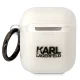 Чехол Karl Lagerfeld Karl\'s Head для AirPods 1/2 прозрачный