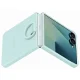 Samsung Galaxy Z Flip 7 (SM-F766B/DS) Original Silicon Case Cover with Ring, Light Blue (EF-PF766TMEGWW) | Чехол...