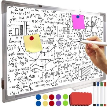 Магнитно-маркерная доска Maaleo 60x40 см с аксессуарами, белая