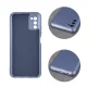 Vāciņš Metallic Samsung Galaxy A25 5G telefonam, gaiši zils