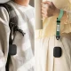 Чехол для наушников Ringke Silicone для AirPods Pro 3 с карабином, черный