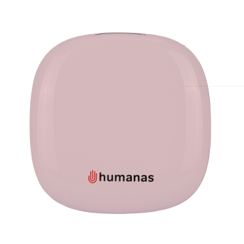 Humanas HS-PM01 kosmētikas spogulis ar LED apgaismojumu, rozā