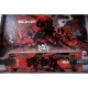 Pretslīdes lenta triku skrejritenim Soke Red Cyber, 52 x 13 cm
