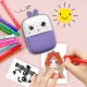 Bērnu Fotoaparāts Momentkamera ar Termoprinteri, Violets | Children Instant HD Digital Print Camera