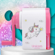 Bakalu Nicekids Hand Crank Pencil Sharpener Unicorn, Pink