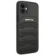 Mercedes-AMG iPhone 12 mini vāciņš Debossed Lines, melns