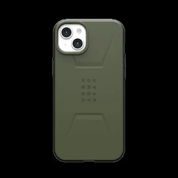 Apple iPhone 15 Plus 6.7'' UAG Civilian Magsafe Hard Case Cover, Olive | Telefona Maciņš Vāciņš Apvalks Bampers