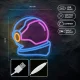 Forever Light FPNE22 Astronauta PLEXI LED neons, daudzkrāsains
