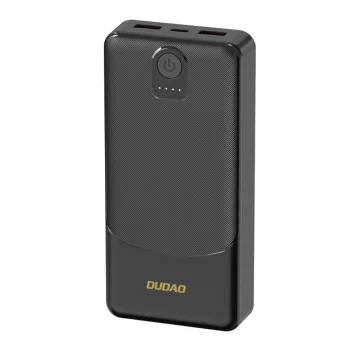 Powerbank Dudao K10Pro 2.4A 20000mAh 2 x USB-A - balts | White