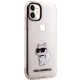 Karl Lagerfeld Ikonik Choupette Case for iPhone 11 / XR, Pink