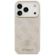 Guess iPhone 17 Pro Case 4G Strass Logo & Big Strap MagSafe, Pink