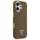 Чехол Guess Triangle Logo MagSafe для iPhone 17 — коричневый