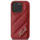 Чехол Karl Lagerfeld для iPhone 16 Pro Quilted Signature, красный