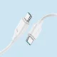 Joyroom USB-C uz USB-C kabelis 60W 3A 1m melns (S-CC060A9)