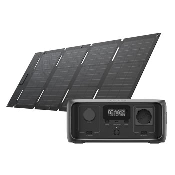 Portable Power Station EcoFlow RIVER 3 UPS 245Wh + 45W Solar Panel