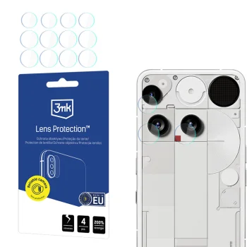 Гибридное защитное стекло для камеры 3mk Lens Protection™ для Nothing Phone (3)