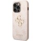 Guess 4G Metal Logo vāciņš Apple iPhone 15 Pro, Rozā