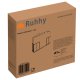 Bamboo Cutting Board Set with Stand 4 pcs RUHHY, natural