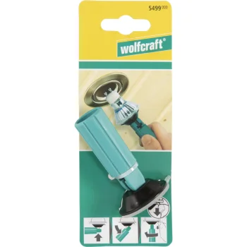 Wolfcraft присоска для замены галогенных ламп, синяя