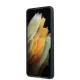 Чехол BMW для Samsung Galaxy S21+ Silicone Signature, темно-синий